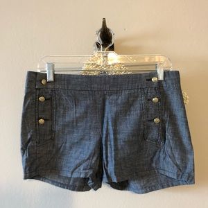 J. Crew Button-Front Shorts